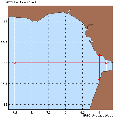 Diagram of section locations