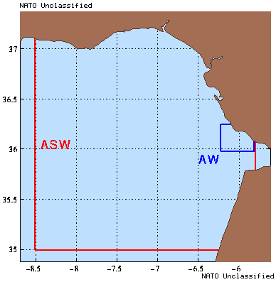Diagram of domain boundaries
